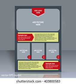 layout template vector