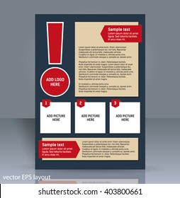 layout template vector