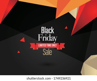 Layout templates of Black Friday sales