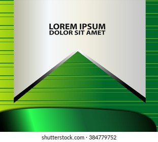 layout. Vector design of page
