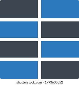 icono de color de glifo vectorial de diseño 