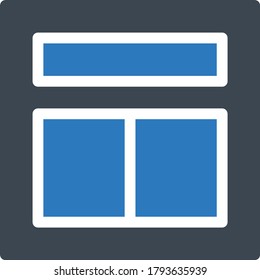 icono de color de glifo vectorial de diseño 