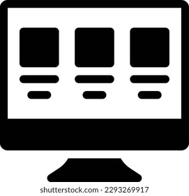 layout Vector illustration on a transparent background.Premium quality symbols.Glyphs vector icon for concept and graphic design.