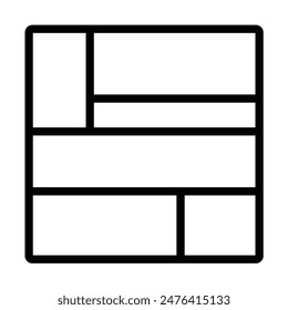 Layout Vektorgrafik Line Icon Design