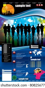 Layout for web site