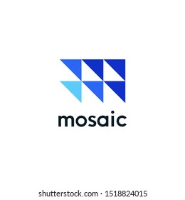 Layout of the window symbol. The concept of creative design of Windows and glass logos.