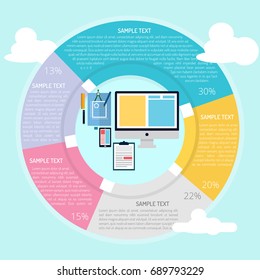 Layouting Design Infographic