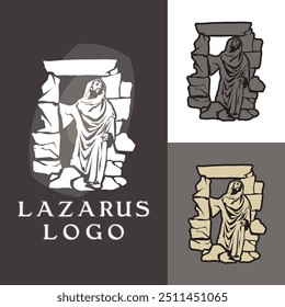 Lazarus Cave Vector Logo Template