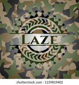 Laze camo emblem