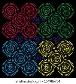 lazer dot pattern vector art
