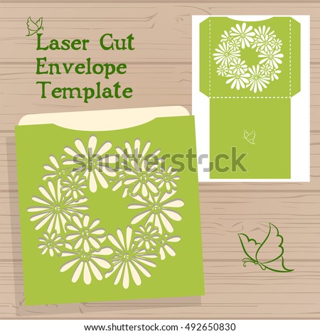lazercut vector wedding invitation template wedding stock vector downloadable wedding invitation templates