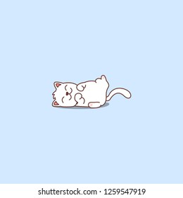 5,460 Cartoon Lazy Cat Images, Stock Photos & Vectors | Shutterstock