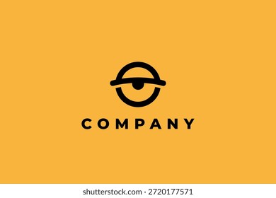 Faules Auge Logo Kreis Symbol