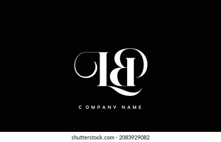 LB, BL Alphabets Letters Logo Monogramm