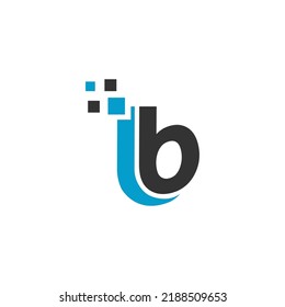 LB, BL, IB, BI Logo Template vector symbol