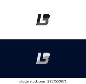 LB, BL letter logo design template elements. Modern abstract digital alphabet letter logo. Vector illustration. New Modern logo.