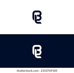 LB, BL Letter logo vector template design. Simple Linked Letter BL, LB Logo design.