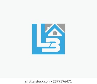 Objektdesign des LB House Letter-Logos
