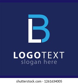 lb initial letter logo vector template