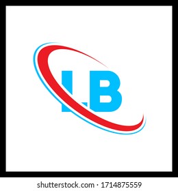 Diseño del logotipo de la letra LB. Diseño del logotipo L B.