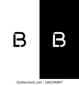 LB Letter Logo company simple design