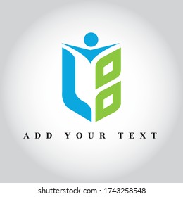 LB letter logo design and creative icon 