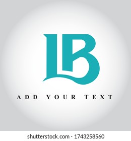 LB letter logo design and creative icon 