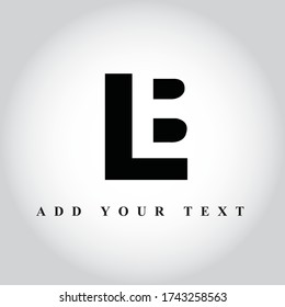 LB letter logo design and creative icon 