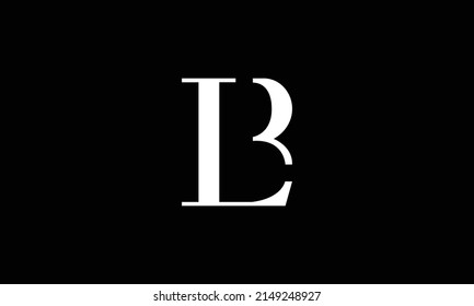 LB letter logo design and creative icon
