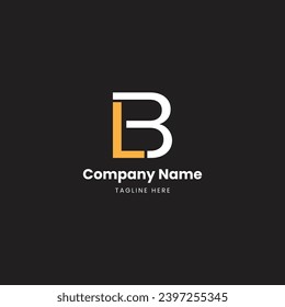 LB Letter Logo, LB Letter Monogram, L,B, Initials Letter,

