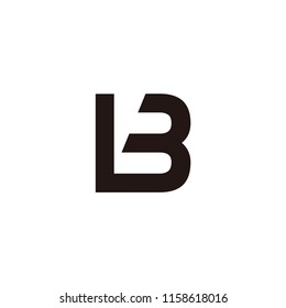 lb letter vector logo