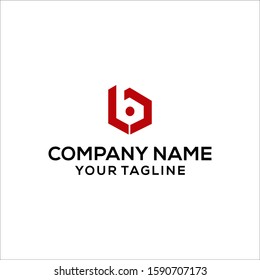 lb logo design. Letter LB Logo