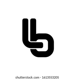 lb logo design simple modern template