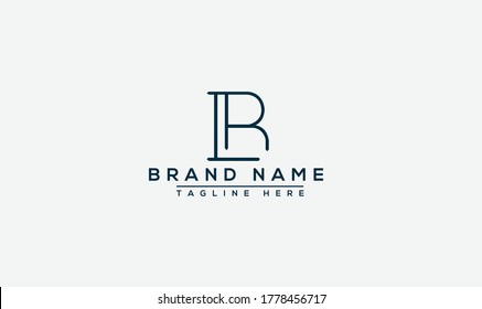 LB Logo Design Template Vector Graphic Branding Element.