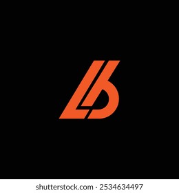 LB tech logo design template, LB tech logo, LB technology vecto