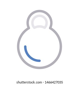 lbs colour line vector icon