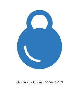 lbs glyph colour vector icon