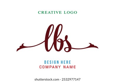 LBS  lettering logo is simple, easy to understand and authoritative