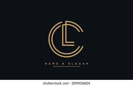 LC, CL initials letters Logo vector Tempalte