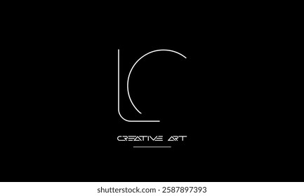 LC, CL, L, C abstract letters logo monogram