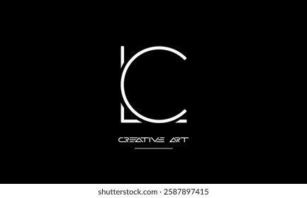 LC, CL, L, C abstract letters logo monogram