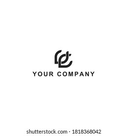 LC icon vector logo design. LC template quality logo symbol inspiration