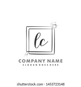 LC Initial beauty monogram logo vector