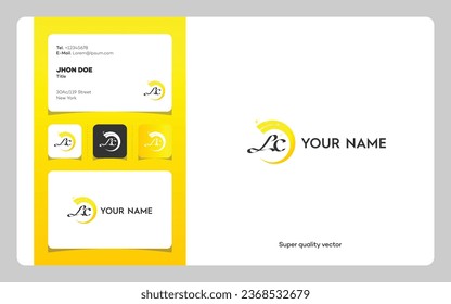 LC Intials logo suitable for 
cleaning company