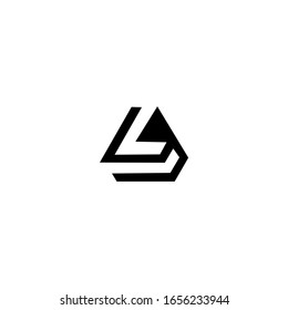LC L C Letter Initial Logo Design