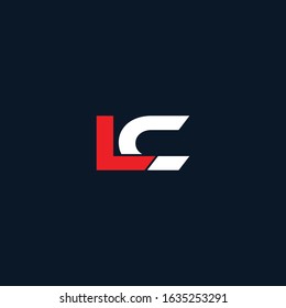 LC Letter Logo - LC Logo Design