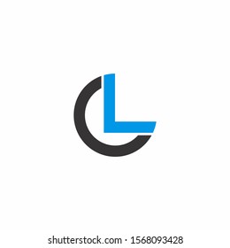 LC letter vector logo designs