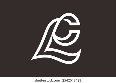 LC monogram logo design, letter, icon, symbol, initials, with its sleek design and timeless style, this logo adds sophistication and modern appeal to any brand identity.