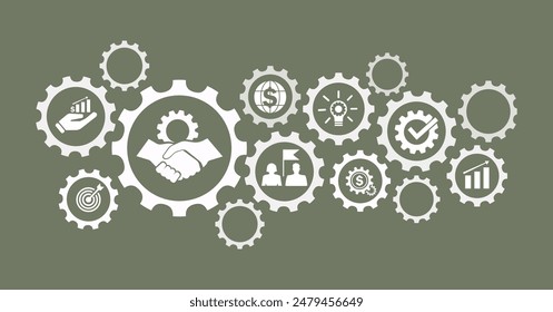 Icono LCA del concepto de evaluación del ciclo de vida de LCA para evaluar los impactos ambientales asociados con los productos de la cadena de valor ISO LCA