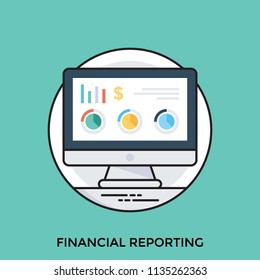 
Lcd desktop showing money rating graphs and charts to symbolise financial reporting 
